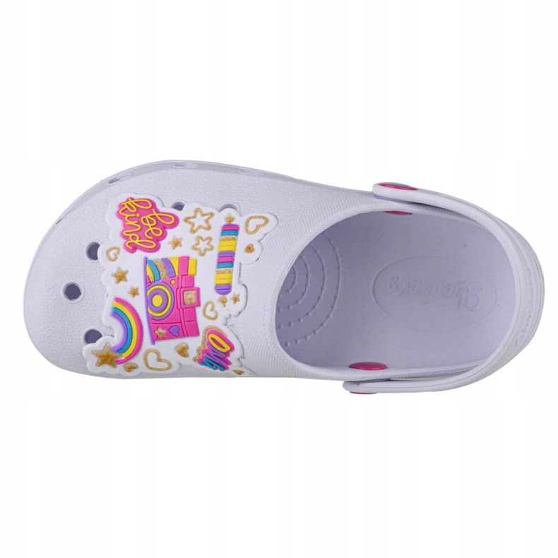 Skechers Heart Charmer Photobomb Jr 308003L-WMLT 308003L-WMLT vit svart 2