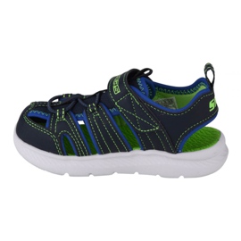 Skechers C-Flex Sandal 2.0 Heat Blast Jr 400041N-NVLM svart marinblå 1