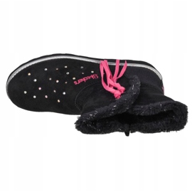 Skechers Sparkle Spell Jr 10663L-BLK svart 2