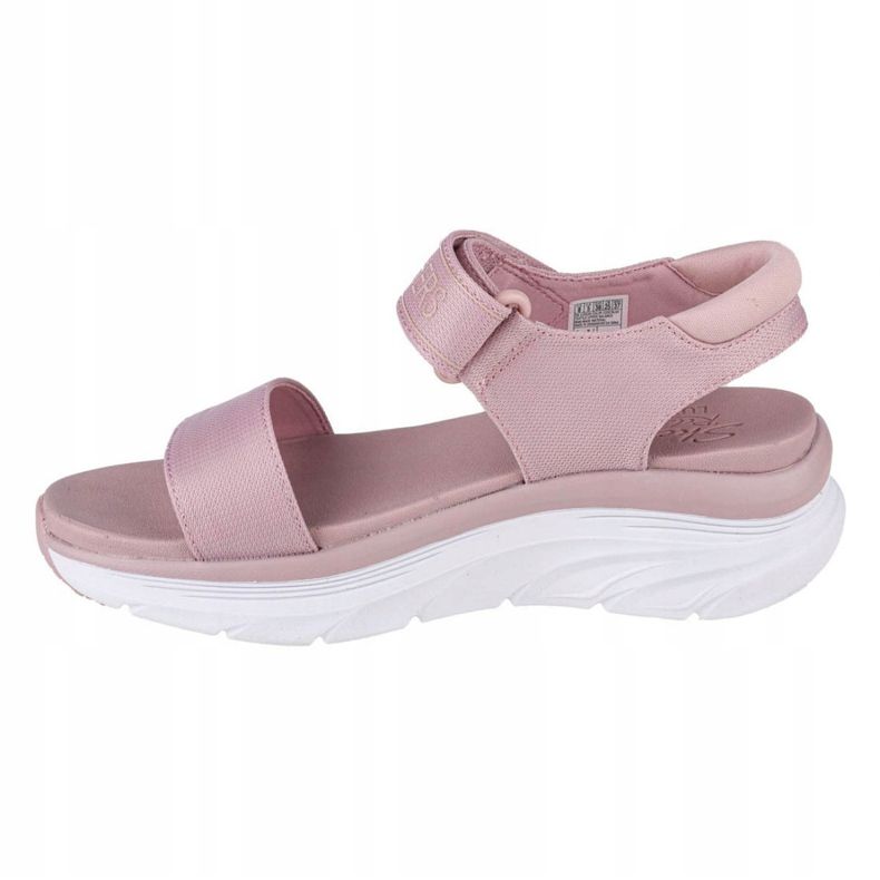 Skechers D'Lux Walker-nytt block W 119226-BLSH svart rosa 1