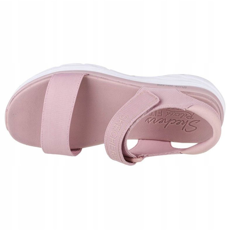 Skechers D'Lux Walker-nytt block W 119226-BLSH svart rosa 2