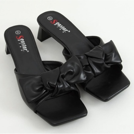 Svarta designerklackar T388P Svart 1