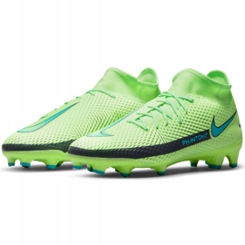 Nike Phantom Gt Academy Dynamic Fit Mg M CW6667 303 fotbollsskor grön grön 1