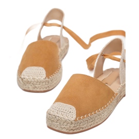 Women's Espadrille Sandals 2331-68-kamel beige 1