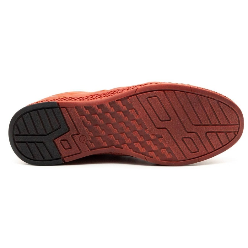 Joker Fritidsskor Herrläder S21 / 2 röda 1