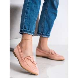 Coura Klassiska loafers rosa 1