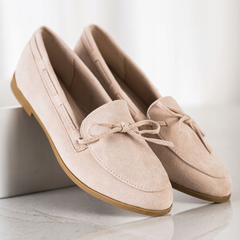 Coura Klassiska loafers beige 2