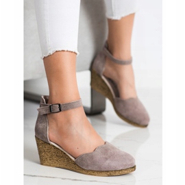 Filippo Sandaler i kilklack brun 1