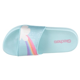 Skechers Sunny Slides-Dreamy Steps Jr 86994L-LBMT blå 2