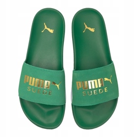 Puma Leadcat Ftr Suede Classic tofflor grön 372277 10 1