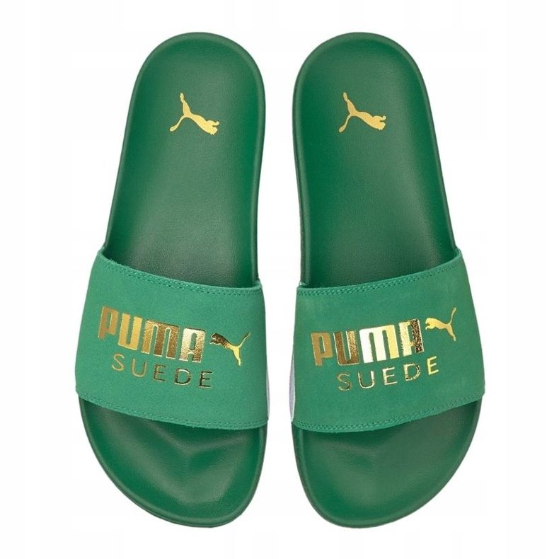 Puma Leadcat Ftr Suede Classic tofflor grön 372277 10 1