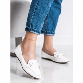 Kayla Casual Eco Leather Loafers vit 1