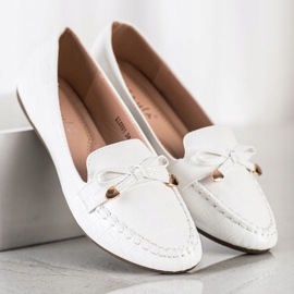 Kayla Casual Eco Leather Loafers vit 2