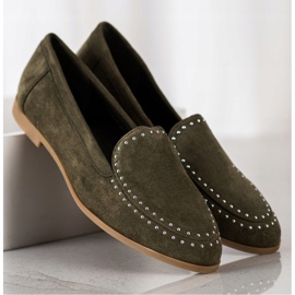 Coura Klassiska mocka herrar grön 2