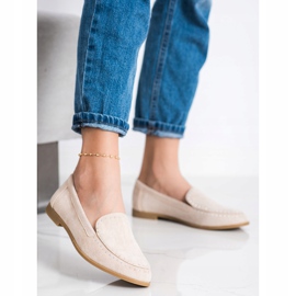 Coura Klassiska mocka herrar beige 1