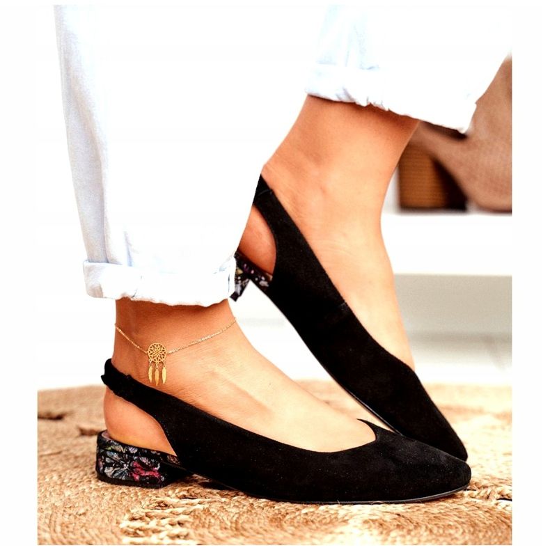 Dampumps Läder Slip-on Maciejka Miami Svart 04482-01 4