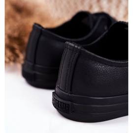 Barnskor Sneakers Big Star With Velcro Black GG374009 svart 3