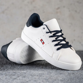 SHELOVET Fritidsskor med ekoläder vit 1