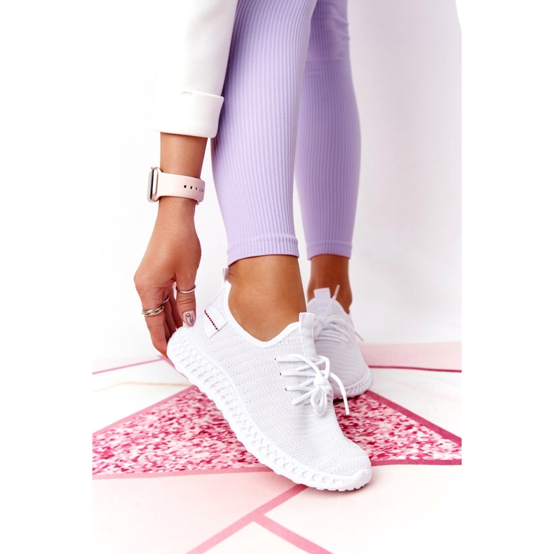 PS1 Kvinnors sportskor Slip-on White Do It vit 2