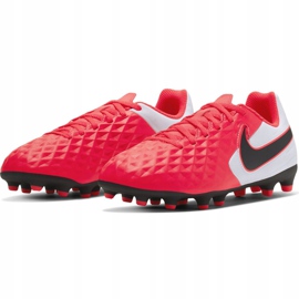Nike Tiempo Legend 8 Club FG / MG M AT6107-606 fotbollsskor svart 4
