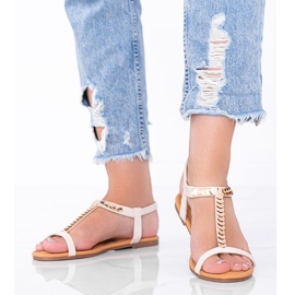 Beige damsandaler från Emmie 1