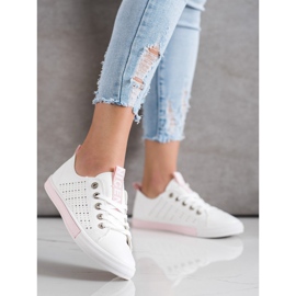 Bella Paris Sneakers med ekoläder vit 1