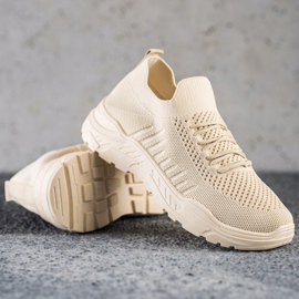 Sweet Shoes Casual Slip On Sneakers beige 1