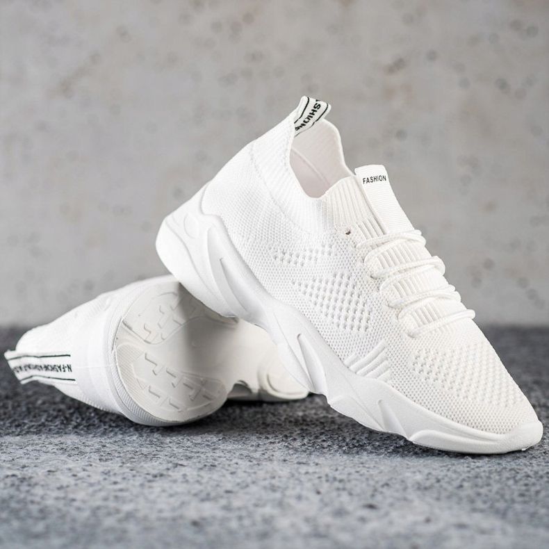 SHELOVET Slip-on sportskor vit 1