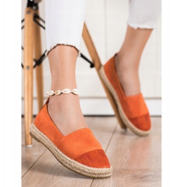 Bestelle Orange mocka Espadrilles 1