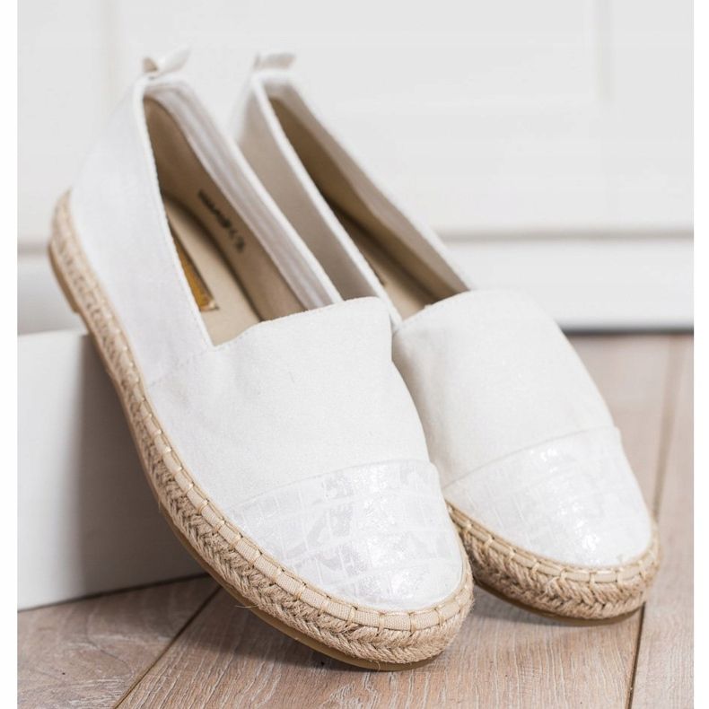 Bestelle Vit mocka Espadrilles 2