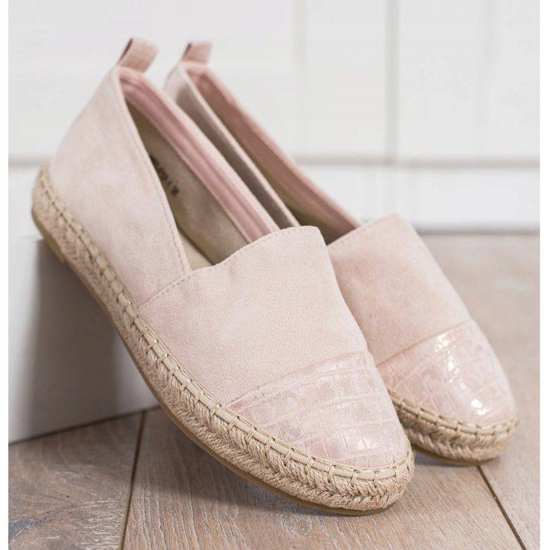 Bestelle Pulvermocka Espadrilles rosa 2