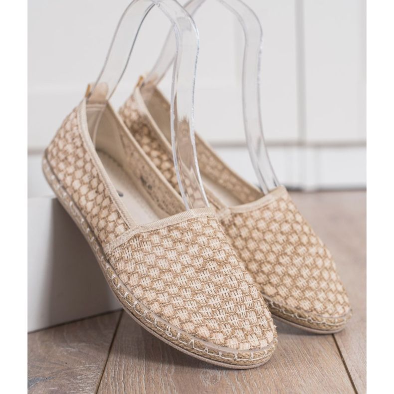 Balada Lätta textil Espadriller beige 2