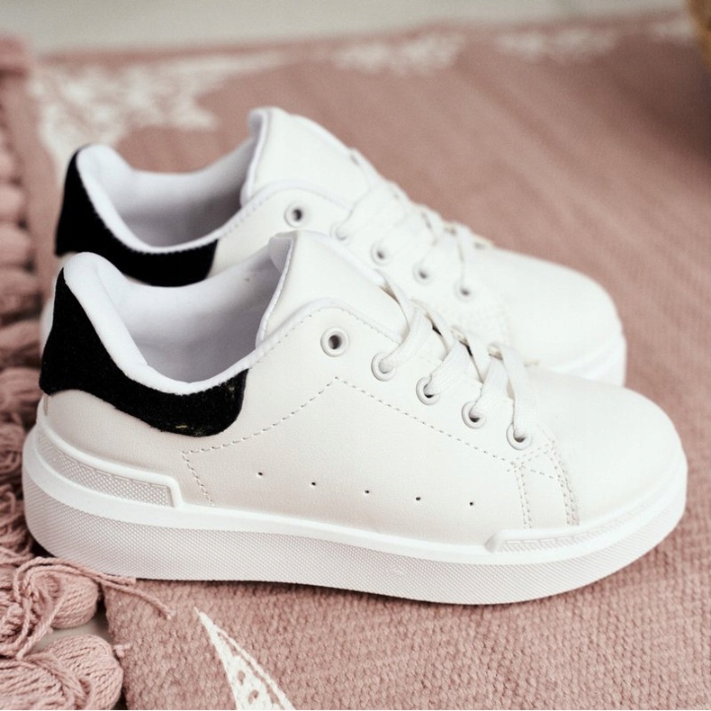 FRROCK Vita Bilbo Barn Ungdoms Sportskor svart 1