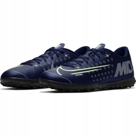 Nike Mercurial Vapor 13 Club Mds Tf M CJ1305-401 fotbollsskor marinblå 3