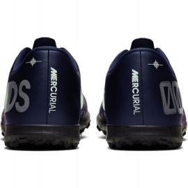 Nike Mercurial Vapor 13 Club Mds Tf M CJ1305-401 fotbollsskor marinblå 4