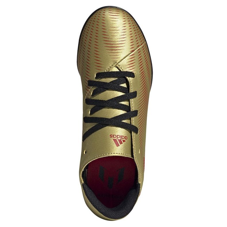 Skor adidas Nemeziz Messi .4 Tf Jr FY0812 gyllene gyllene 2