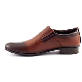 Olivier Herrformella, slip-on skor 430 bruna 1