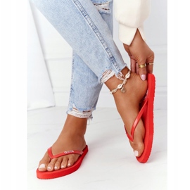 Dam flip-flops Big Star FF274A611 Röd 2