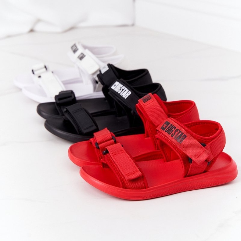 Sportsandaler för kvinnor Big Star HH274A026 Vit 1