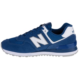 New Balance M ML574ET2 vit blå 1