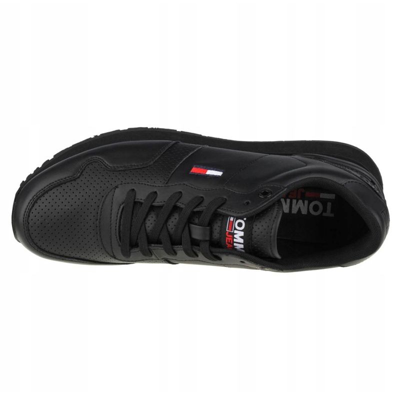 Tommy Hilfiger Jeans Lifestyle Lea Runner M EM0EM00665-BDS skor svart 2