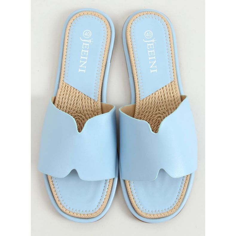 Blå kvinnors blå tofflor 395 Blå 1