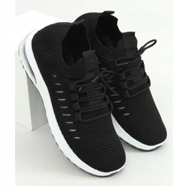 Svarta sportstrumpor JHY90820 Svart 1