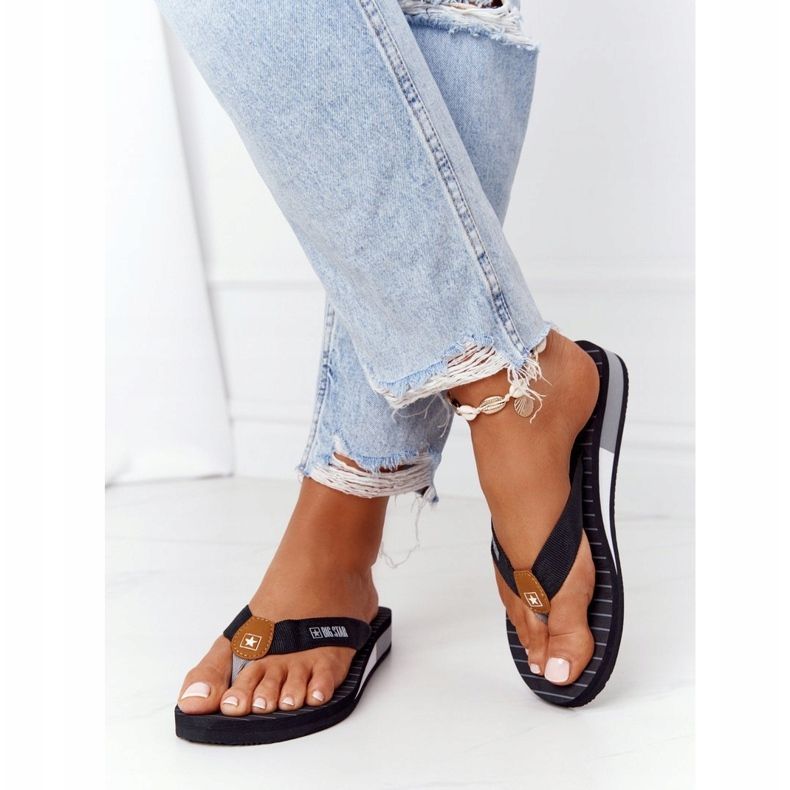 Dam flip-flops Big Star DD274A247 Svart 2