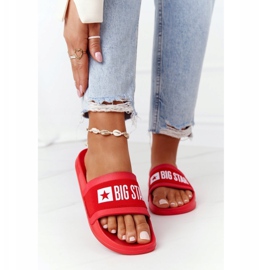 Tofflor för kvinnor Big Star HH274A014 Röd 2