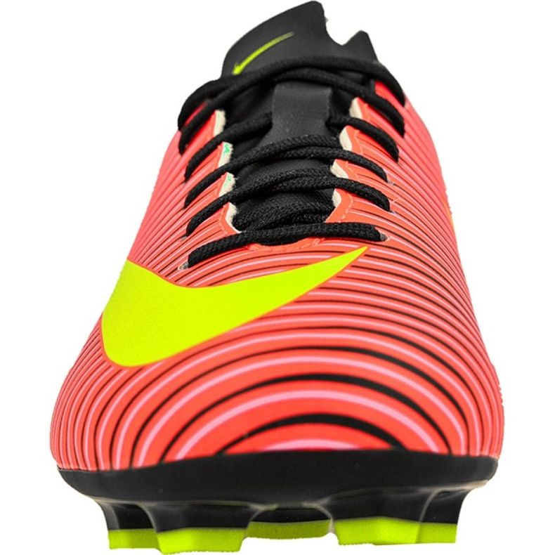 Nike Mercurial Vapor Xi Fg Jr 831945-870 fotbollsskor mångfärgad röd 2