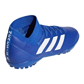 Adidas Nemeziz Tango 18.3 Tf M DB2210 fotbollsskor blå blå 2