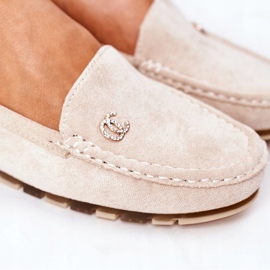 PS1 Loafers i mocka för kvinnor Beige Madelyn 1