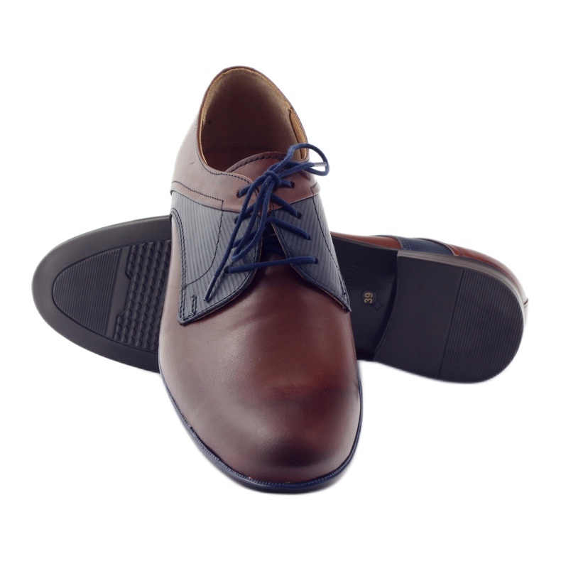 Herrskor Tur 328 brun mångfärgad 3