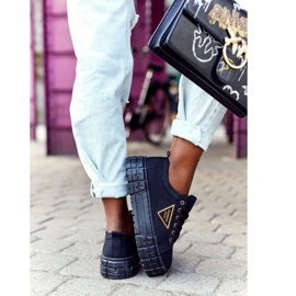 Damskor på den svarta Big City Life -plattformen 1